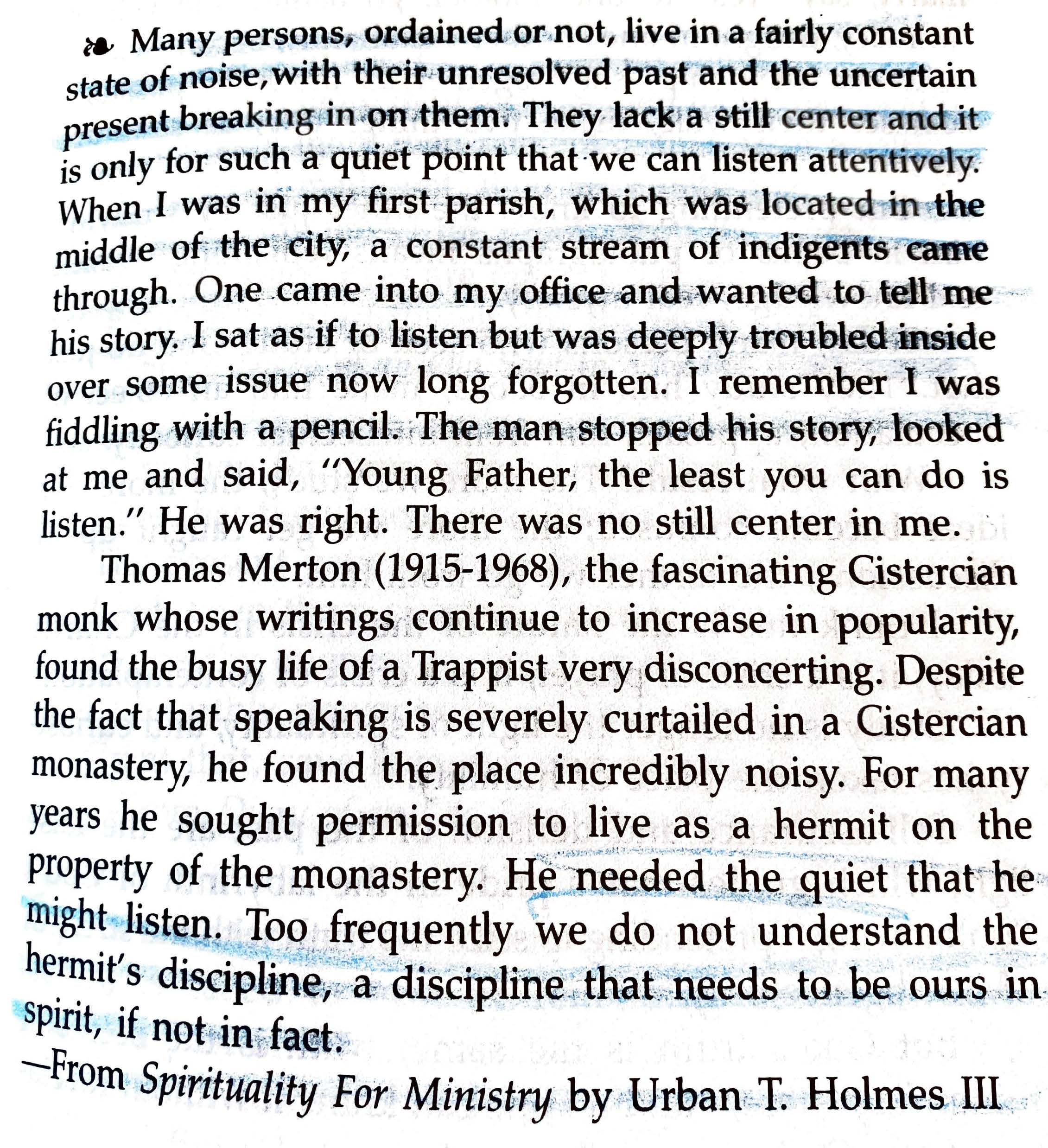 Quiet Enough To Listen